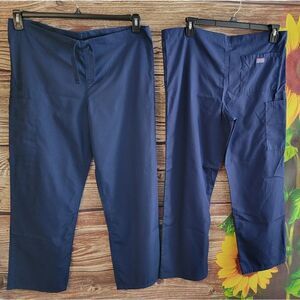 Cherokee workwear Women's botton scrub pants set of two NWOT